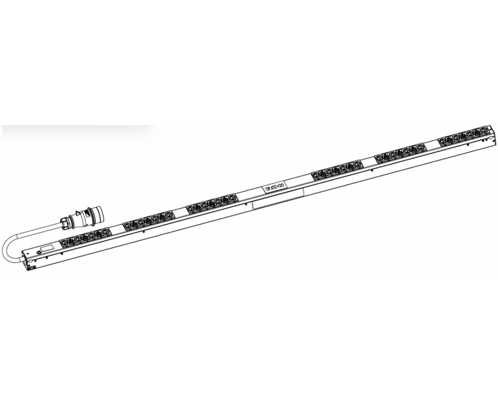 EATON PDU G4 Basic 0U 16A 400V 24xC13 18xC39 Cord Length 3 meter IEC309