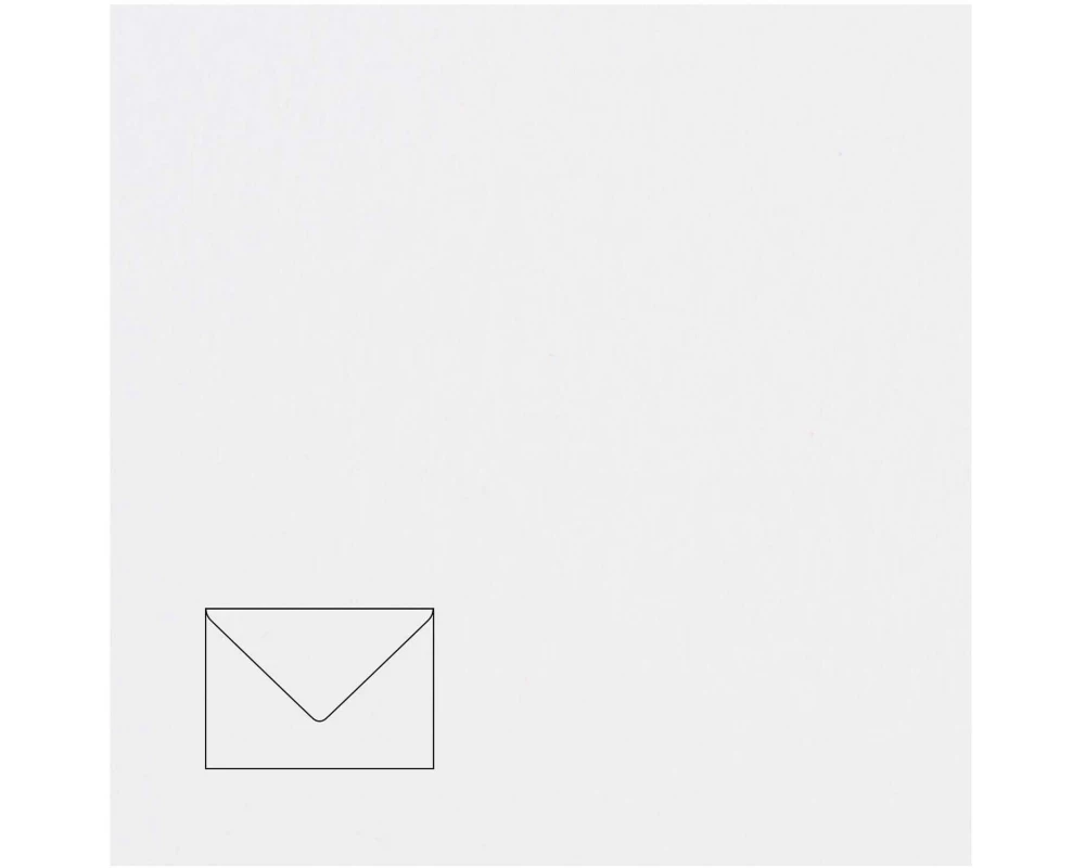 Rico Design Paper Poetry Essentials Umschlag C5 Hochweiss