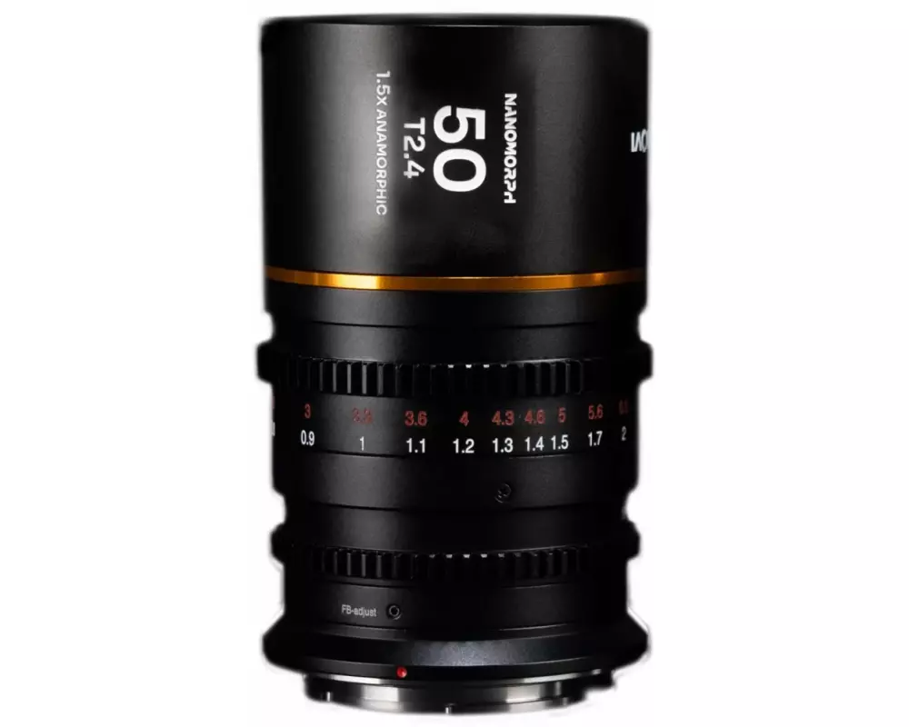 Venus Optic Festbrennweite Nano1.5X50mmT/2.4 (Amber) – Fujifilm X-Mount
