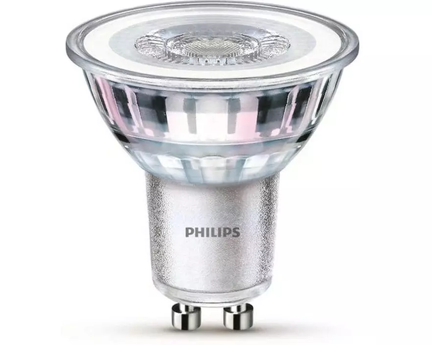 Philips Lampe LEDcla 50W GU10 WW ND 2PF Warmweiss (WW)