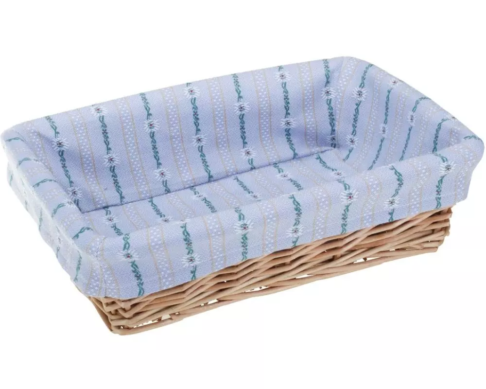 Nouvel Brotkorb Sennenlook, Strohfarben, 32 x 23 x 9 cm