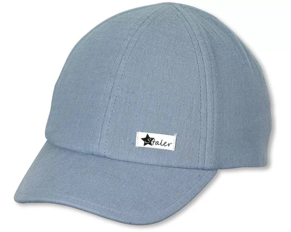 Sterntaler Cap Baseball Musselin Hellblau Gr. 55