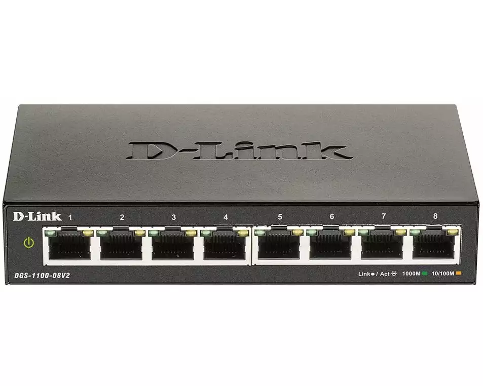 D-Link Switch DGS-1100-08V2 8 Port