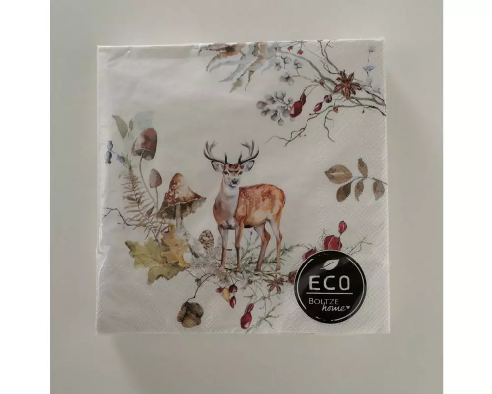 Boltze Papierservietten Gerd 16.5 x 16.5 cm, 20 Stück