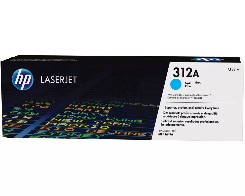 HP Toner Nr. 312A (CF381A) Cyan
