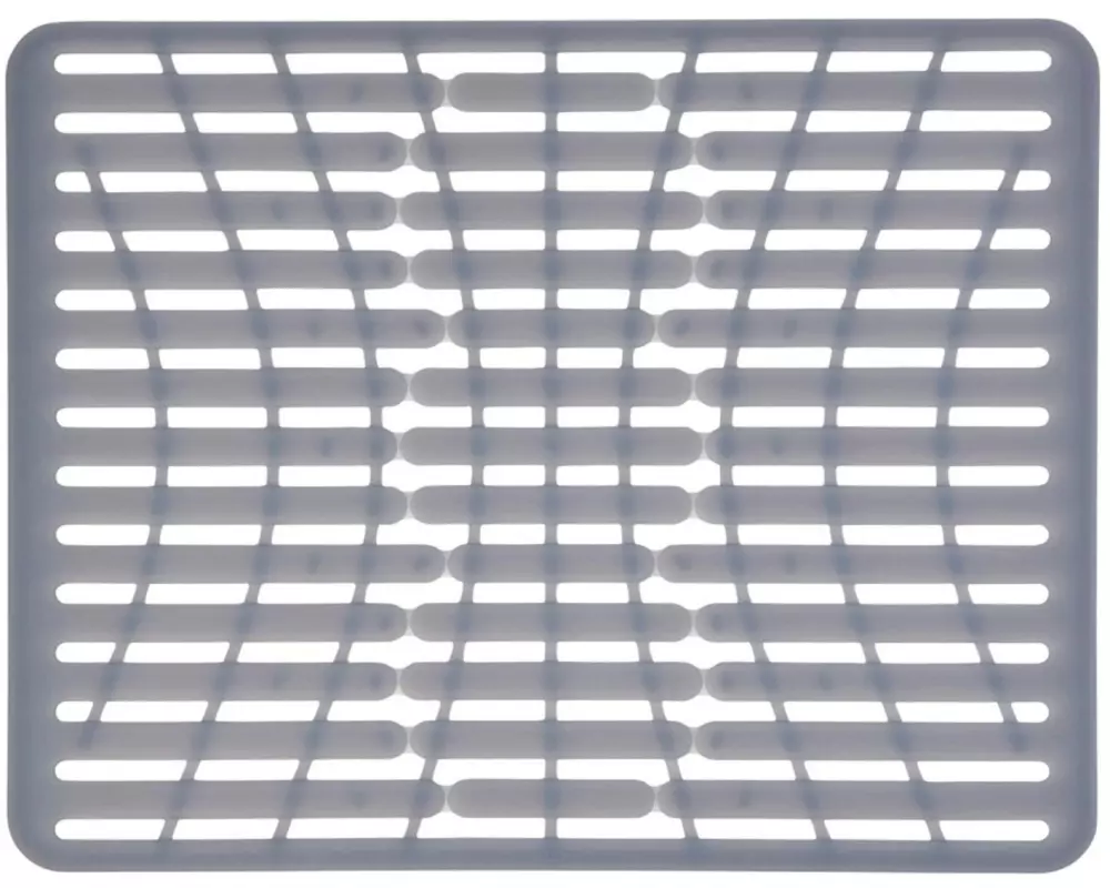 Oxo Good Grips Spülbeckenmatte, 43 x 32 cm, Silikon, Grau