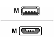EPOS Mini-USB cable, DE, for DW Office, and MB Pro series