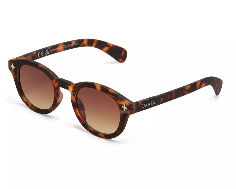 OKKIA Sonnenbrille Milano Classic Havana