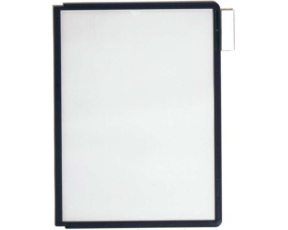DURABLE Sichttafel SHERPA A4 560601 schwarz