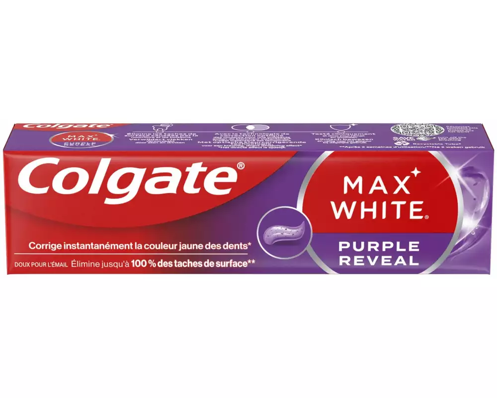 Colgate Zahnpasta Max White Purple Reveal 75 ml