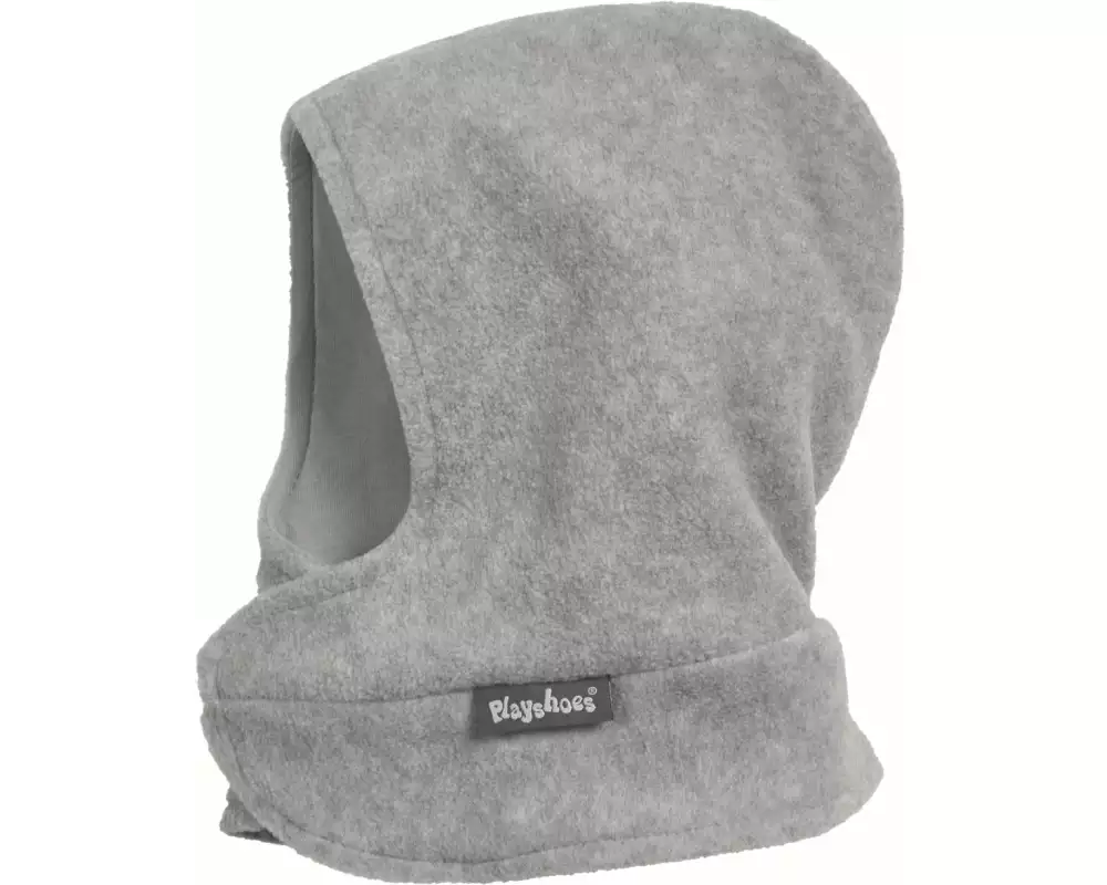 Playshoes Schlupfmütze Fleece Grau Melange Gr. 47 - 49