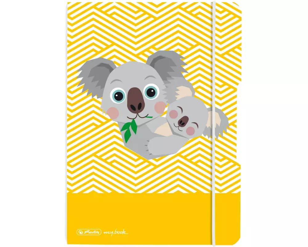Herlitz Notizheft Koala A5 40 Blatt punktiert