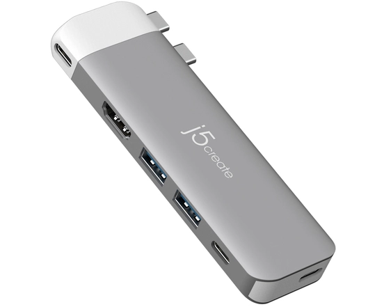 j5create Premium USB Type C Docking Station for Projector, TV