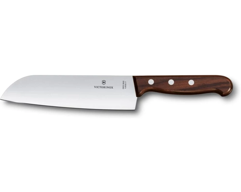 Victorinox Santokumesser Wood Braun, 17 cm