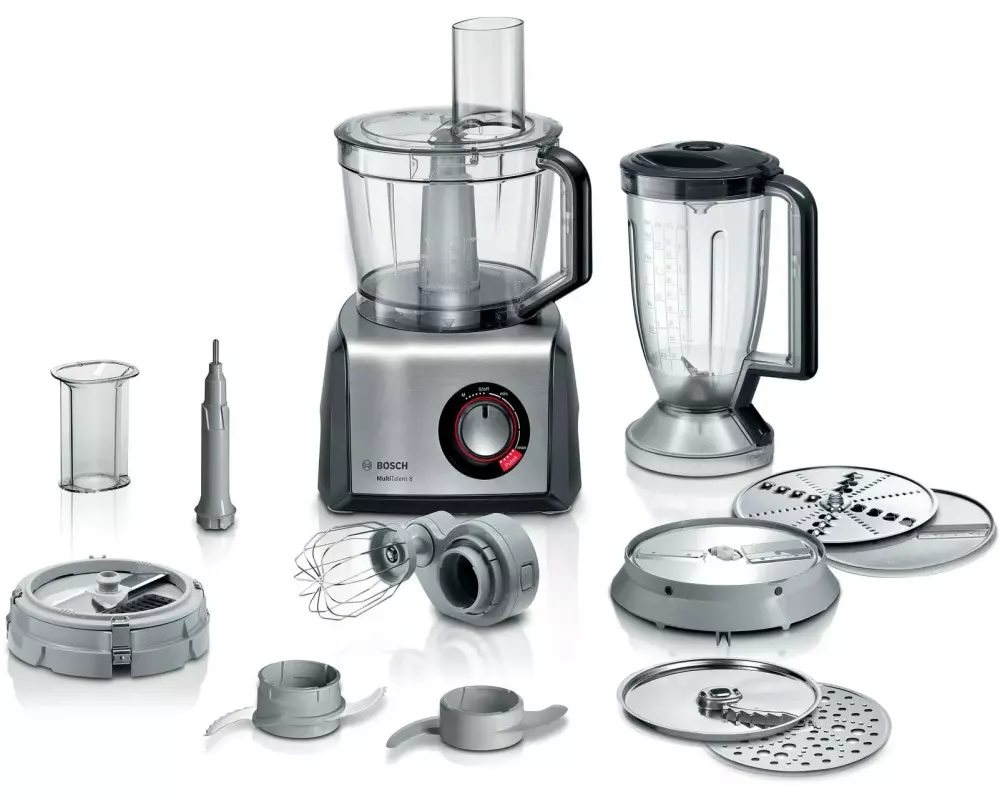 Bosch Küchenmaschine MC812M865 Schwarz/Silber