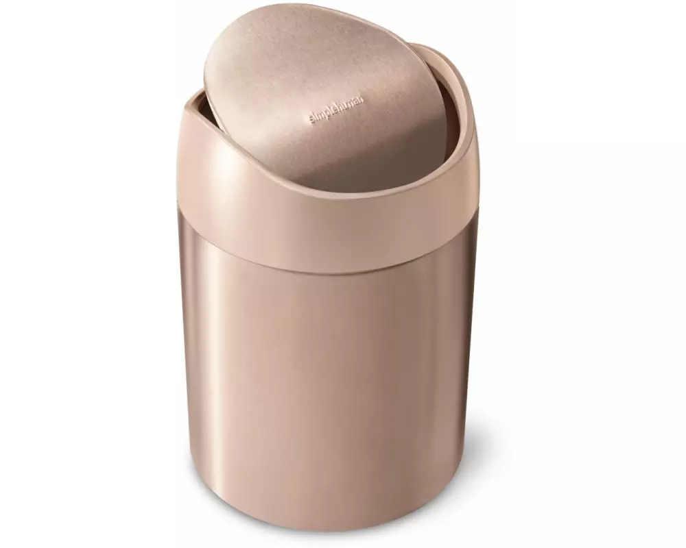 Simplehuman Abfalleimer 1.5 l, Rosegold