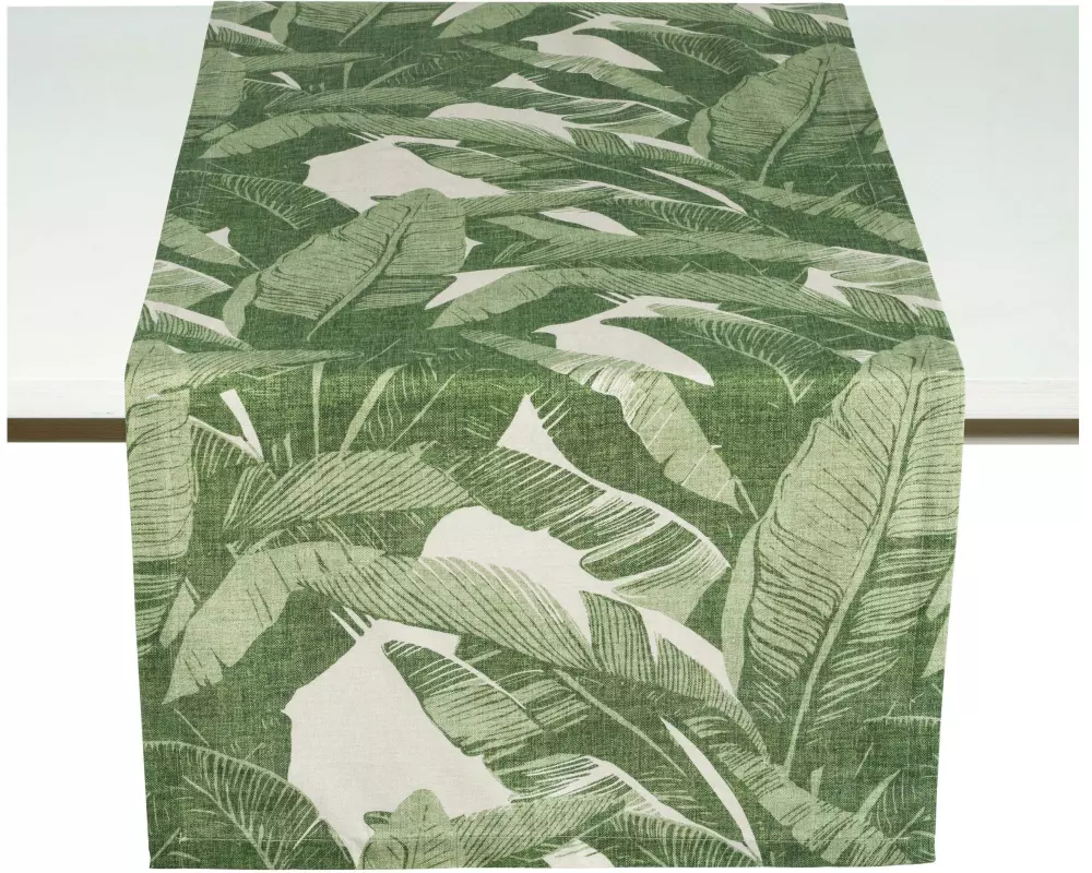Pichler Tischläufer Havanna 50 cm x 150 cm, Grün