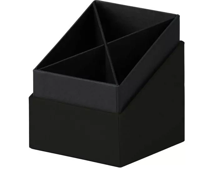 Rössler Stiftehalter S.O.H.O. Schwarz 8.6 x 10 x 8.6 cm
