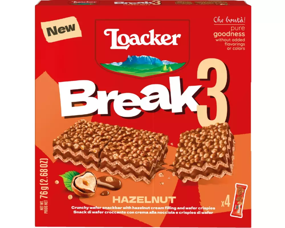 Loacker Breake Hazelnut 76 g