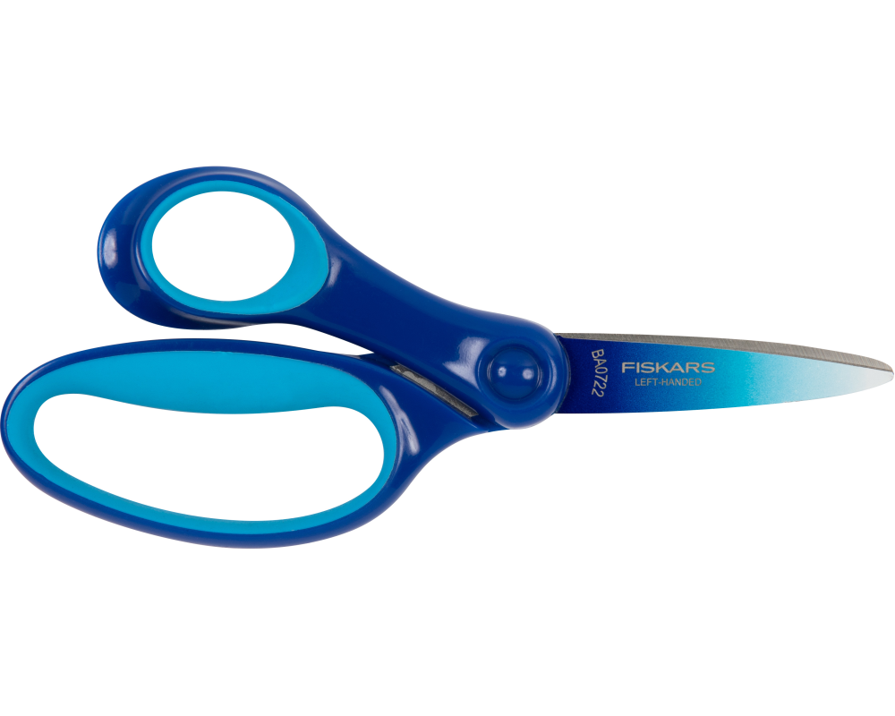 Fiskars Kinderschere Ombre 15 cm, Edelstahl, Linkshänder