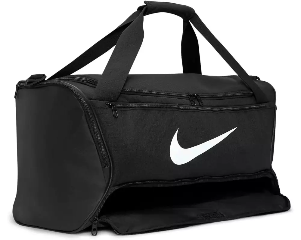 NIKE Sporttasche Brasilia 9.5 60 l Schwarz