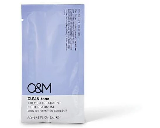 O & M Clean.tone Platinum Colour Treatment Sachet 30 ml