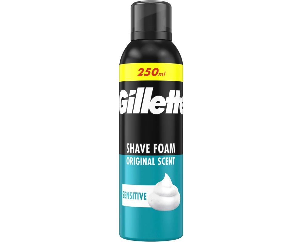 Gillette Gillette Classic Sensitive Rasierschaum, 250 ml 250 ml