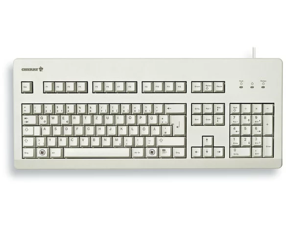 CHERRY G80-3000 Tastatur Universal USB QWERTY UK Englisch Grau