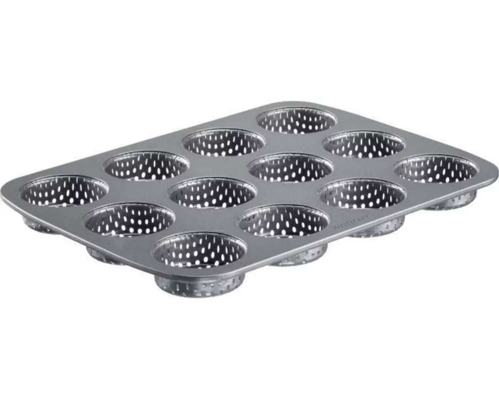 Westmark 12er Burger Brötchen Backform Mini, 29 x 22 cm