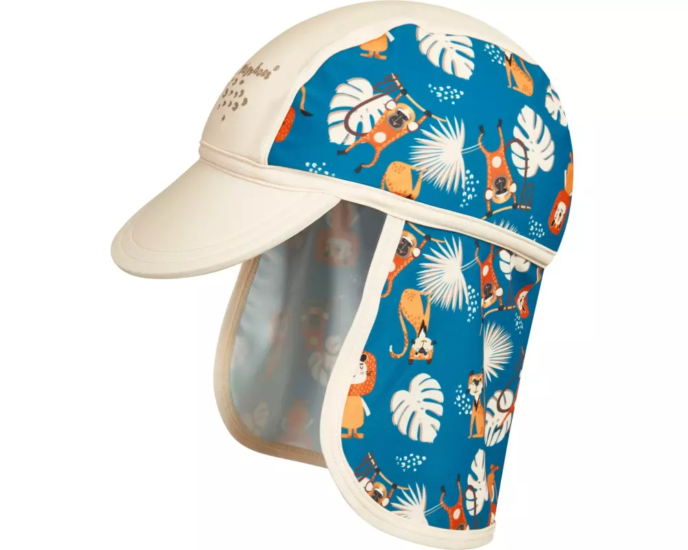 Playshoes Sommermütze Dschungel Petrol Gr. 49 cm