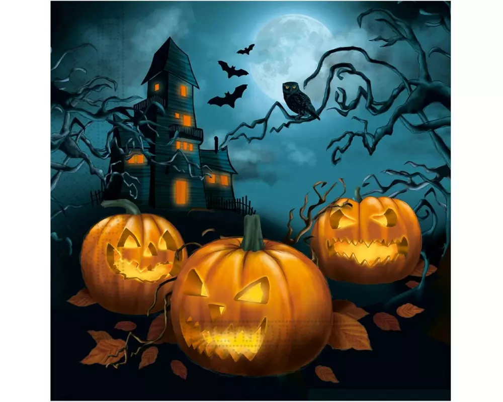 Amscan Servietten Halloween 33 x 33 cm, 20 Stück