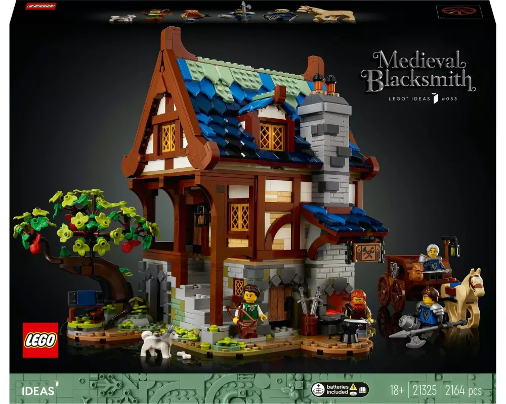 LEGO® Ideas Mittelalterliche Schmiede 21325