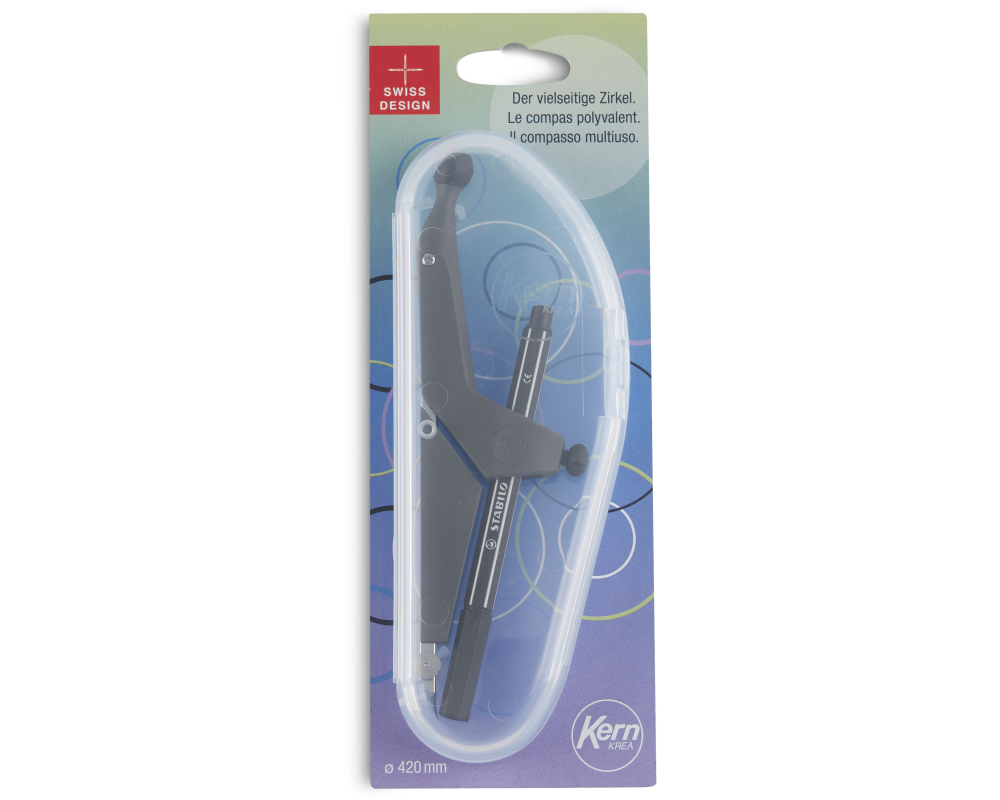 KERN Zirkel Krea 22 K 22 mattschwarz max. 420mm