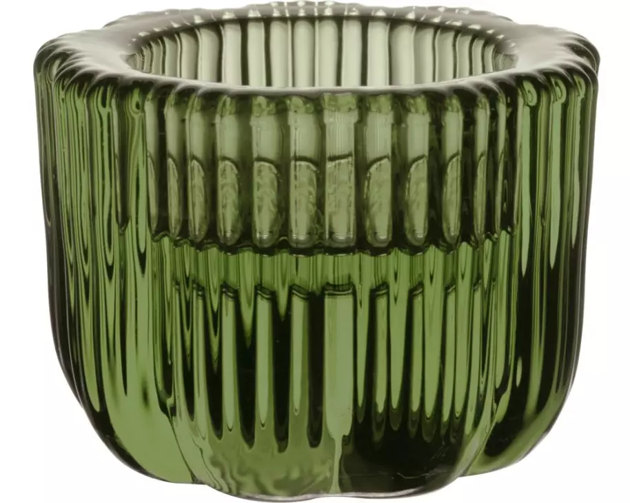 Villeroy & Boch Kerzenständer Fleur 6 Stück, Grün