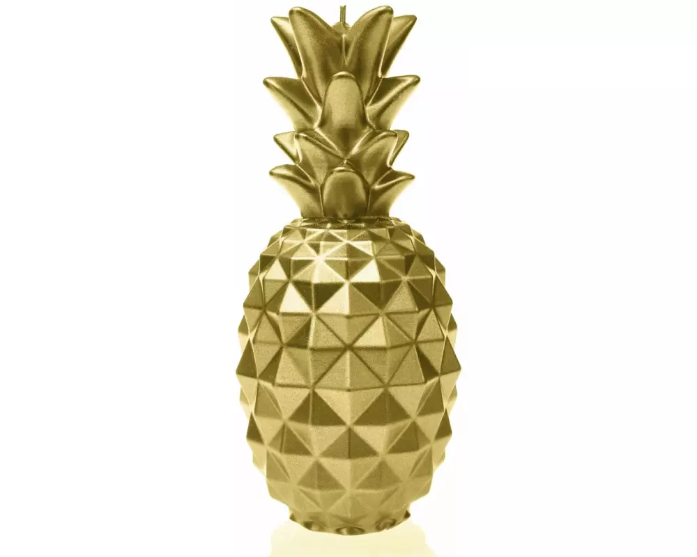 Candellana Kerze Ananas Gold