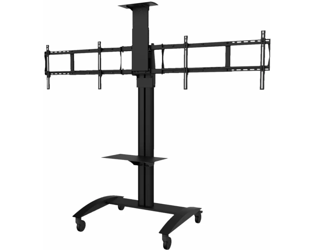 PEERLESS roll stand SR555M 2x 40-55inch max 400x400 2x34kg black