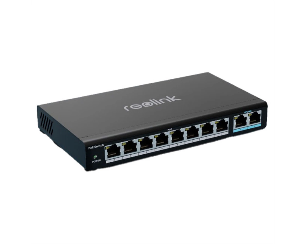 Reolink Switch 10 Port, 8x PoE, max. 120W