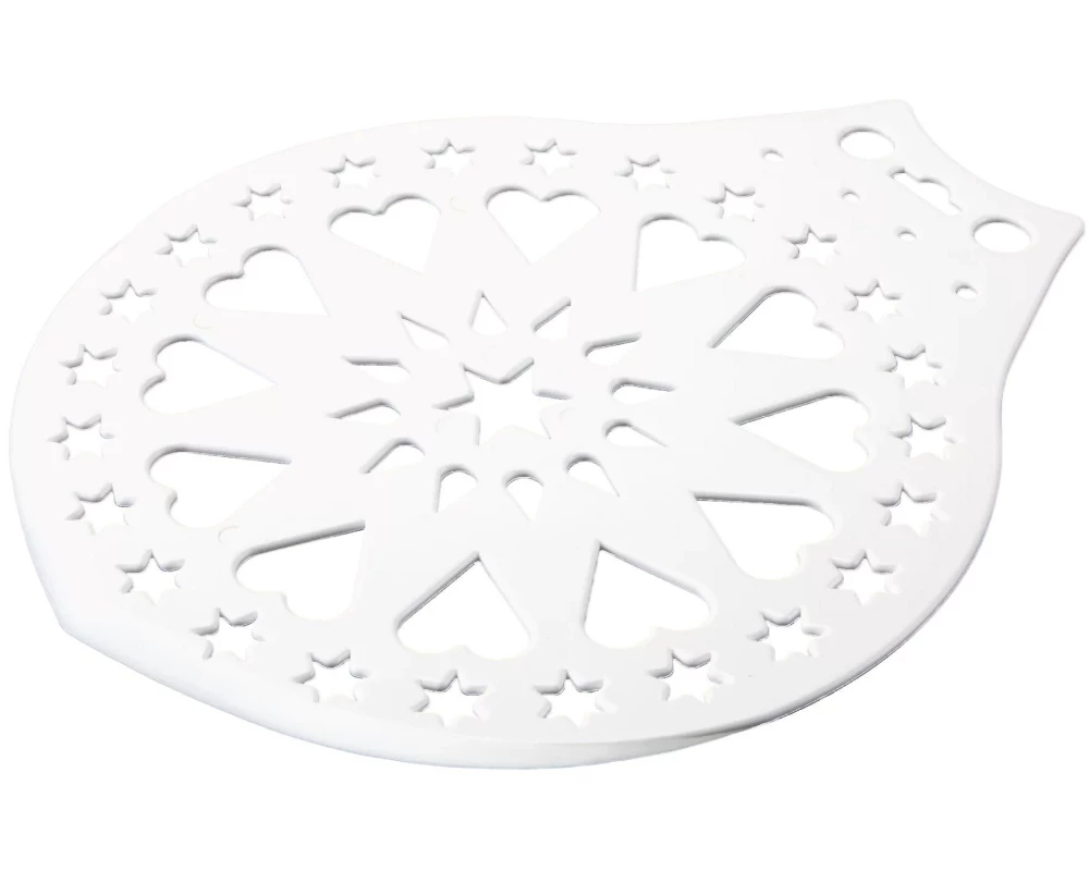 Städter Tortenschablone Weiss, 28 cm