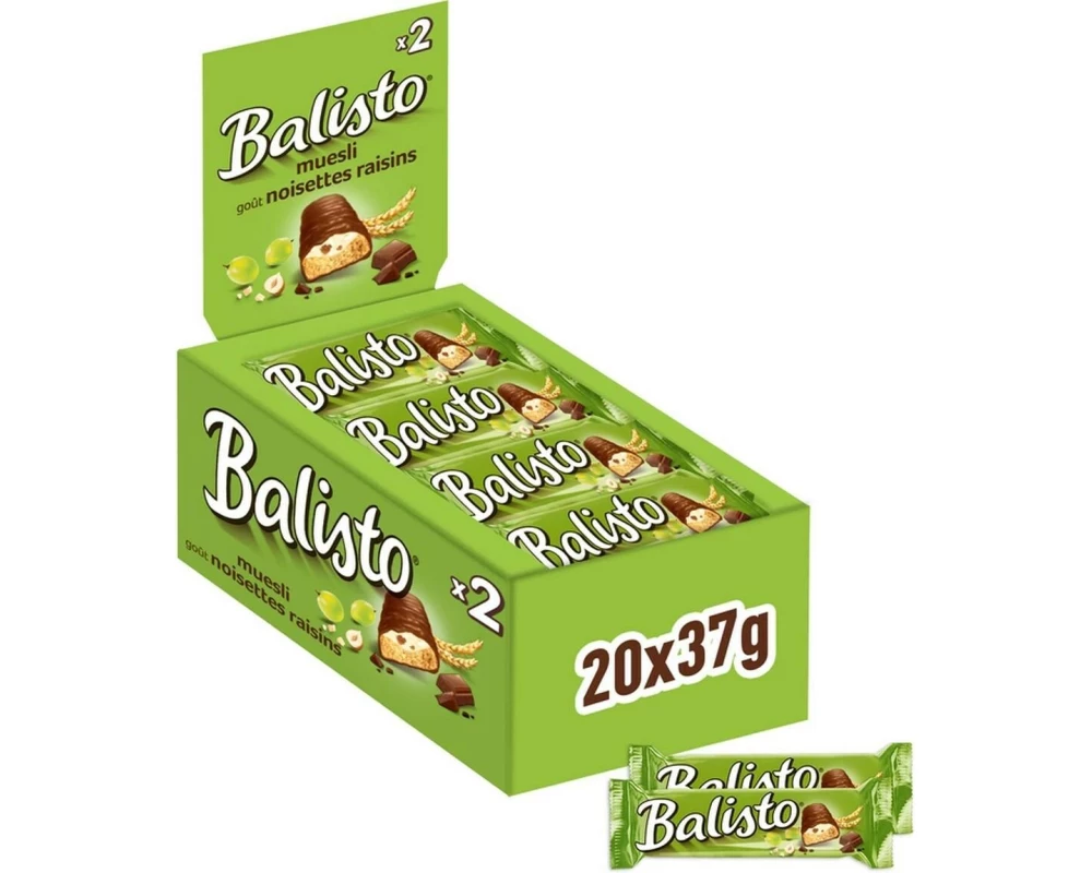 Balisto Riegel Muesli 20 x 37 g