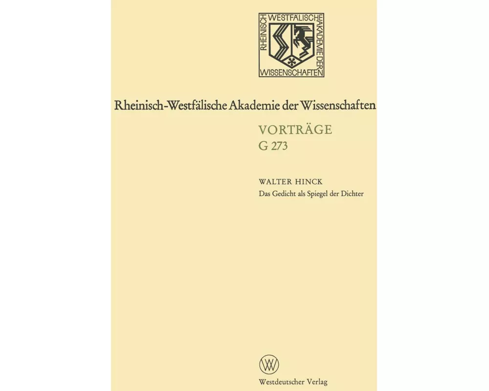Das Gedicht als Spiegel der Dichter