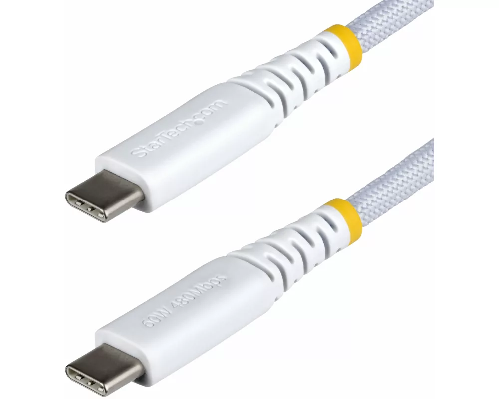 StarTech.com USB2CC30CMNCBRWH USB Kabel USB 2.0 0,3 m USB C Weiß