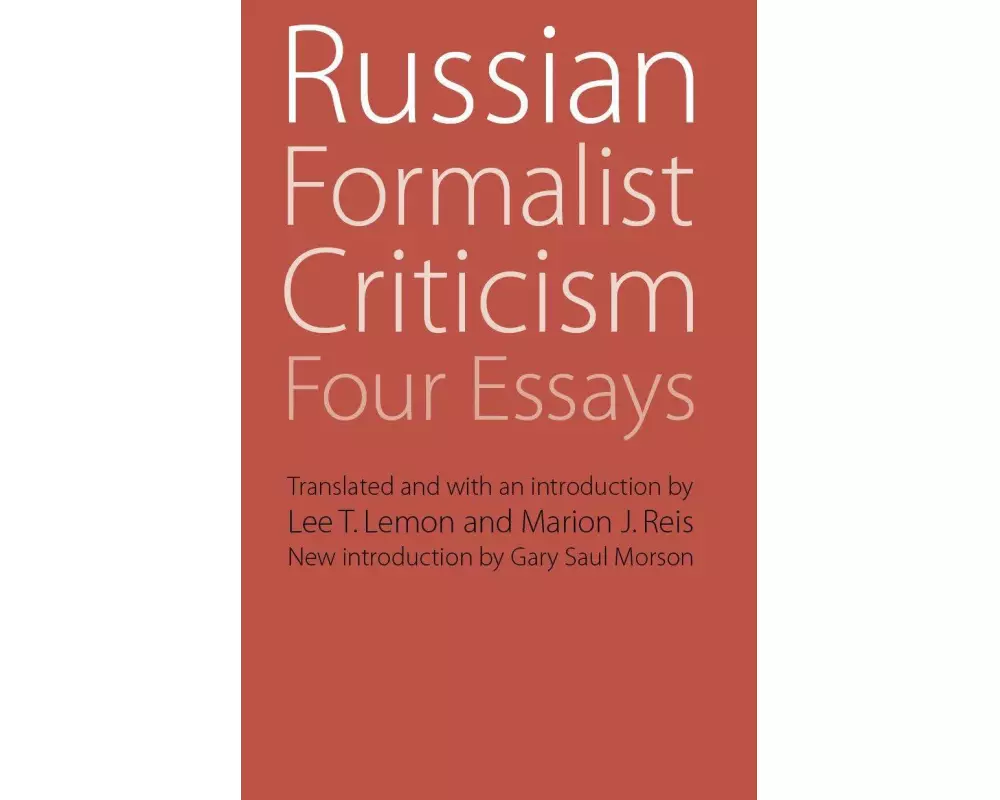 Russian Formalist Criticism