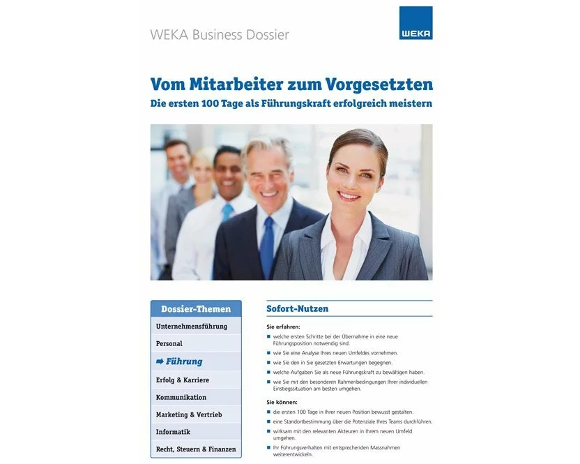 Vom Mitarbeiter zum Vorgesetzten