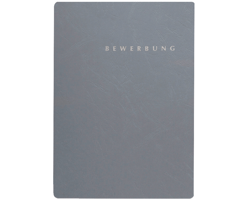 PAGNA Bewerbungsmappe Select A4 22002-06 grau 3-teilig