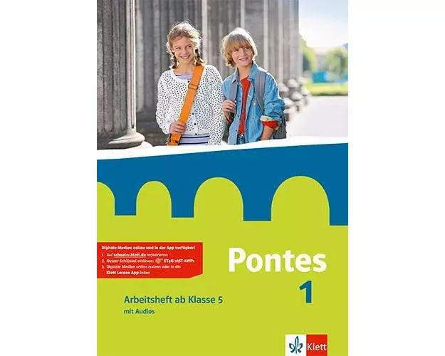 Pontes 1. Arbeitsheft ab Klasse 5 mit Audios 1. Lernjahr