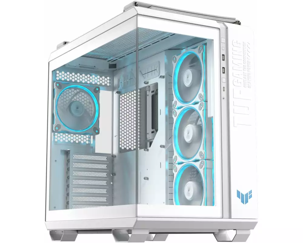 ASUS PC-Gehäuse TUF GAMING GT502 Horizon TG ARGB Weiss