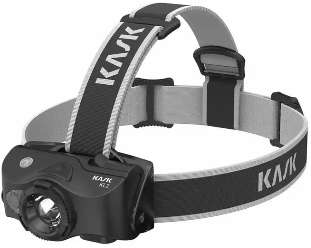 Kask Stirnlampe KL-2 Schwarz-Weiss