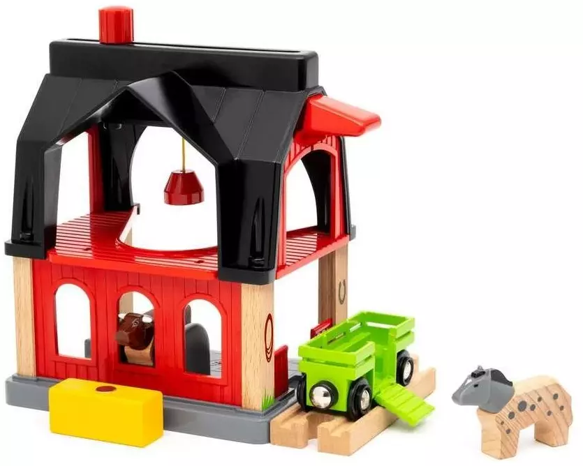 BRIO BRIO World Animal Barn