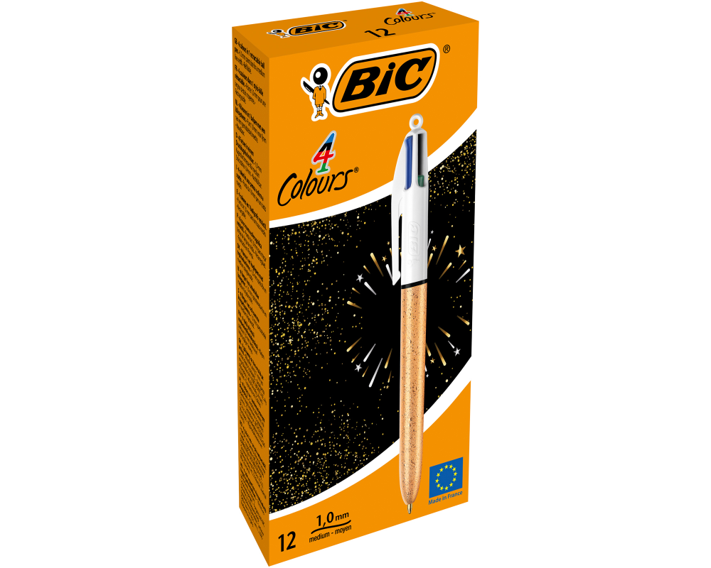 BIC Kugelschreiber 1mm 992701 4 Colours Frozen 12 Stück
