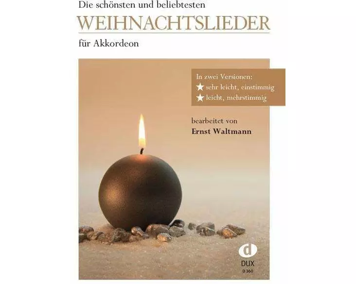 Weihnachtslieder für Akkordeon